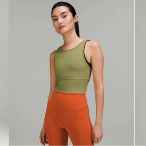 Lululemon Power Pivot Ribbed Tank Top EUC